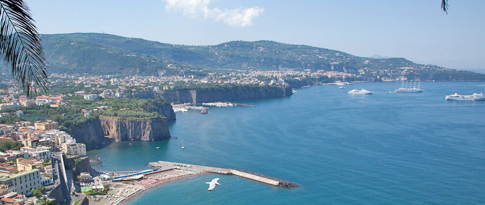 Sorrento and Amalfi Coast sea