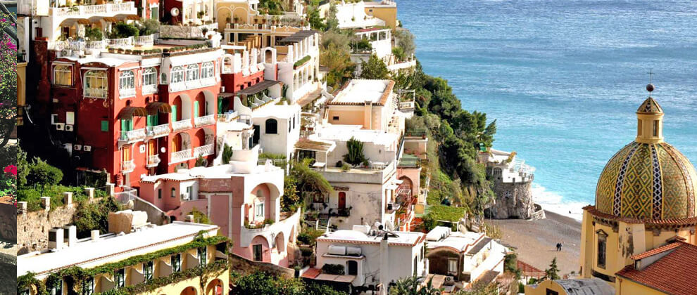 Sorrento and Amalfi Coast view